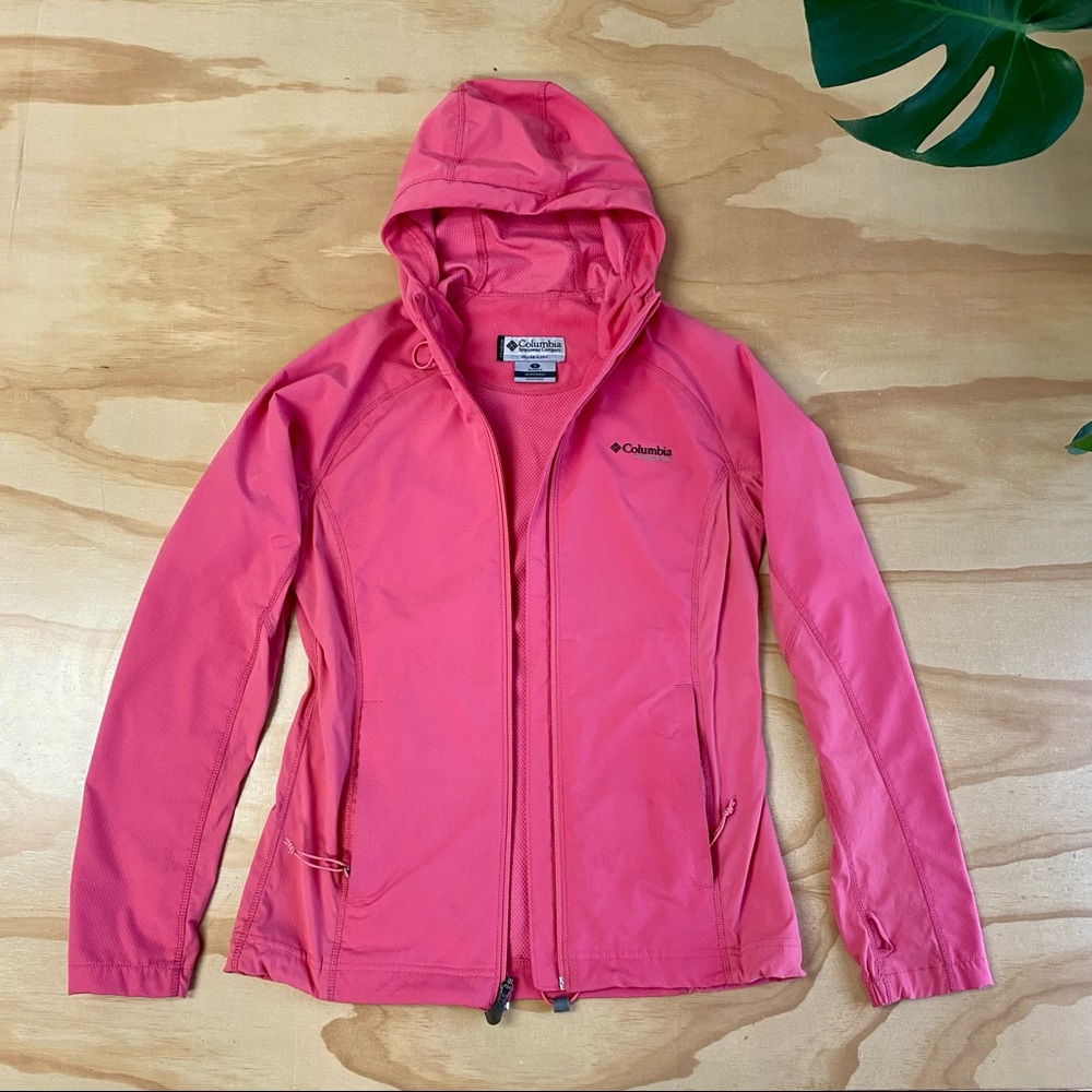 Columbia Titanium Interchange lightweight jacket • size: Small • colour: pink